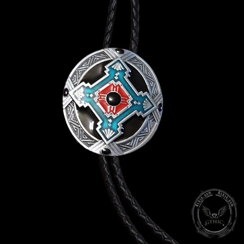 Native Indian Art Alloy Rodeo Bolo Tie sold by GTHIC product image thumbnail 5