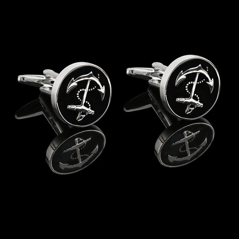 Anchor Brass Marine Cufflinks sold by GTHIC product image thumbnail 2