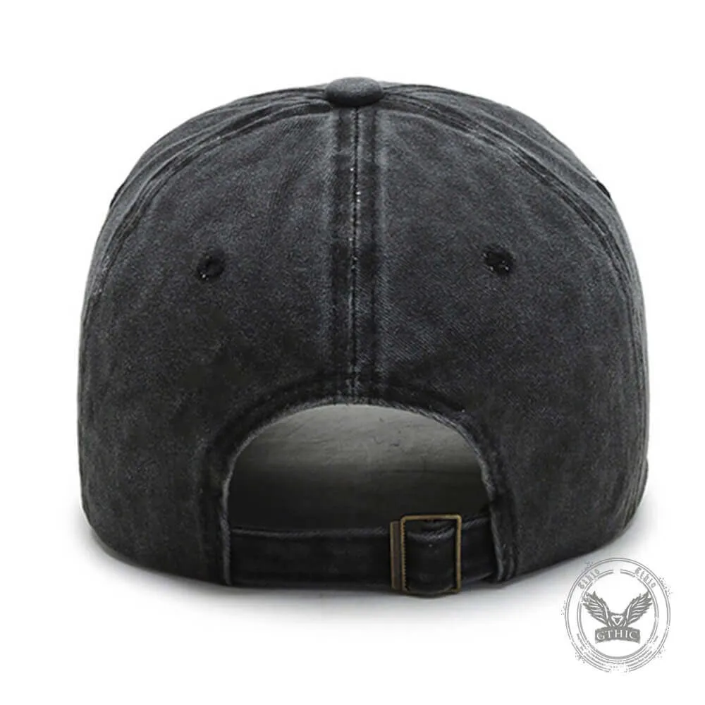Fight Vintage Washed Baseball Cap sold by GTHIC product image thumbnail 5