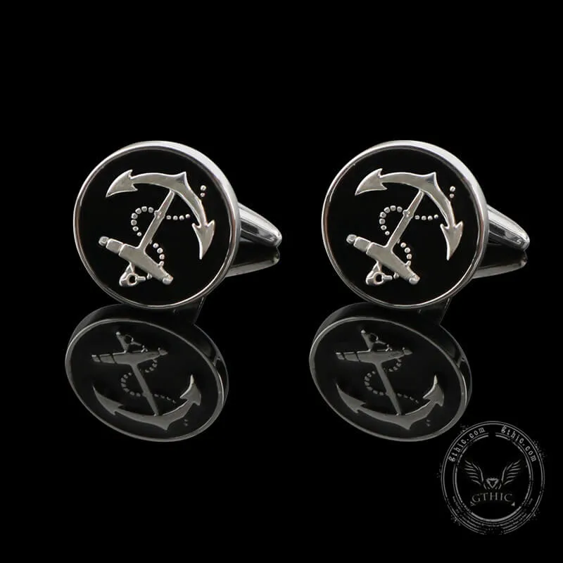 Anchor Brass Marine Cufflinks sold by GTHIC product image thumbnail 5