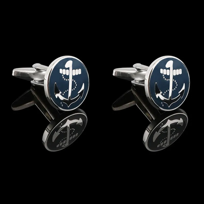 Anchor Brass Marine Cufflinks sold by GTHIC