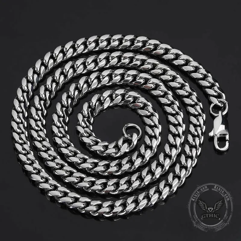 Miami Cuban Stainless Steel Choker Chain Necklace sold by GTHIC