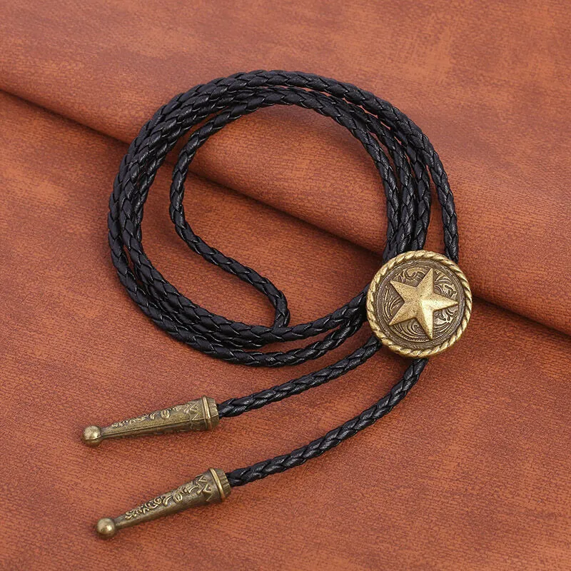 Vintage Pattern Star Alloy Bolo Tie sold by GTHIC product image thumbnail 5