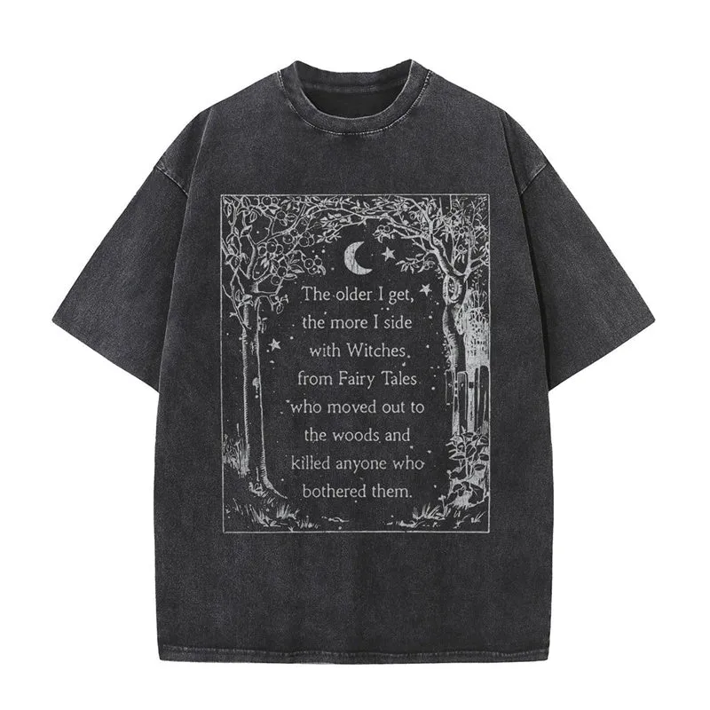 Side With The Witches Short Sleeve T-shirt sold by GTHIC