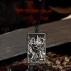 The Empress Tarot Card Stainless Steel Necklace sold by GTHIC