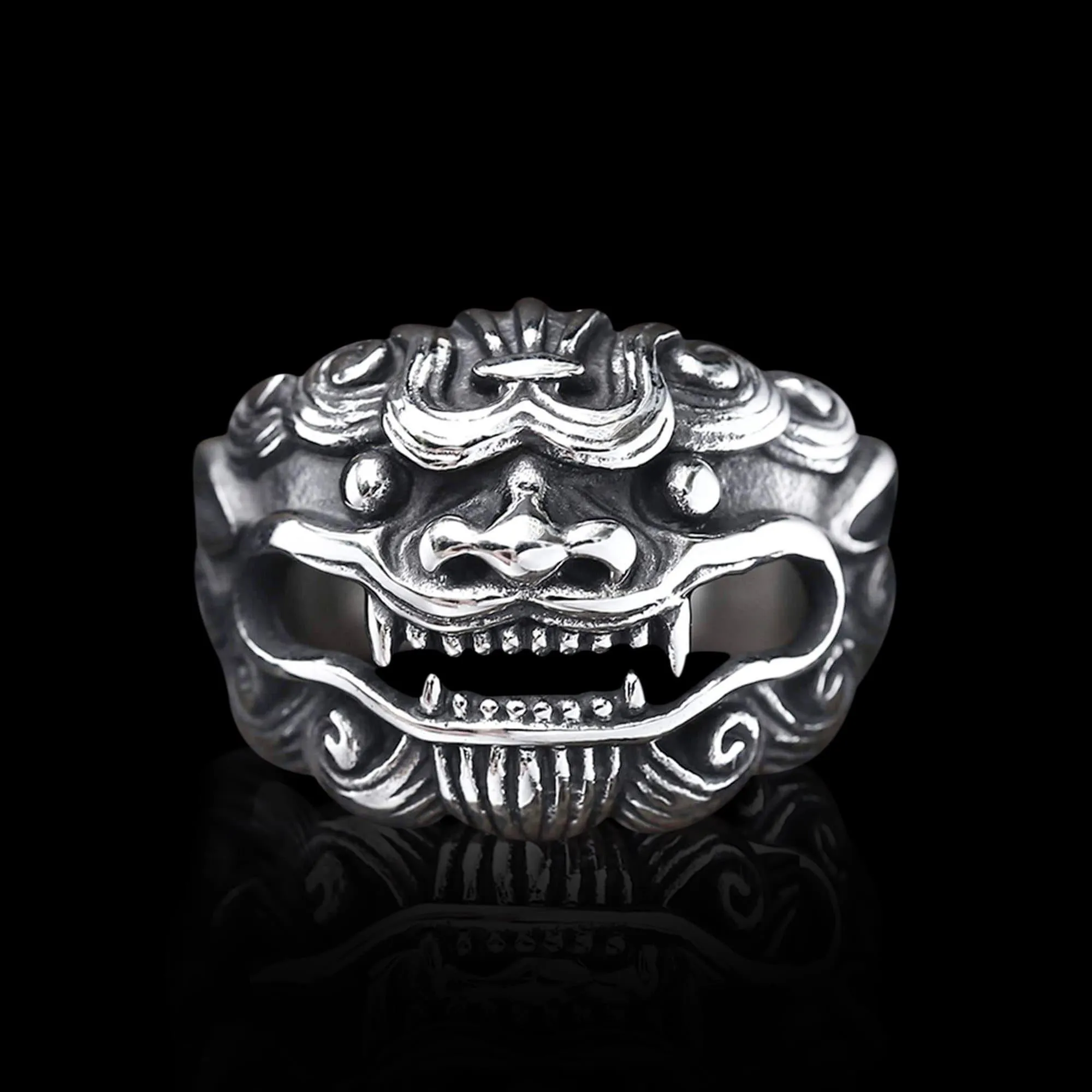 Japanese Demon Stainless Steel Beast Ring sold by GTHIC product image thumbnail 5
