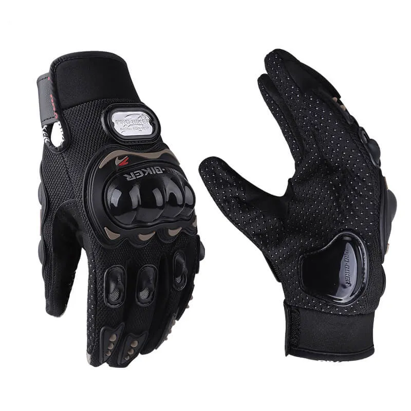 Full Finger Breathable Mesh Biker Gloves sold by GTHIC