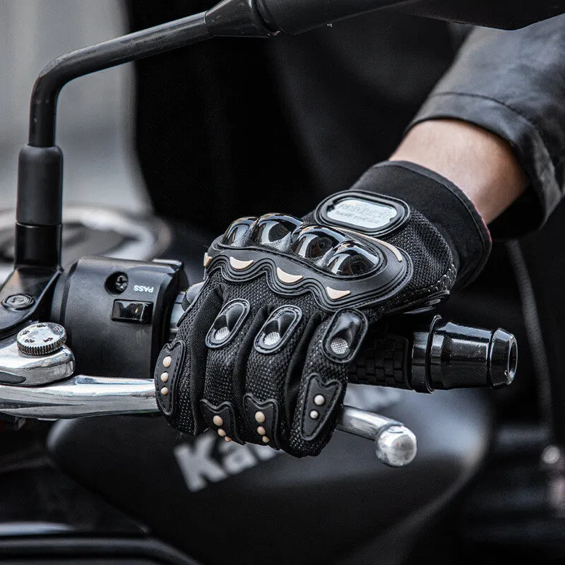 Full Finger Breathable Mesh Biker Gloves sold by GTHIC product image thumbnail 3