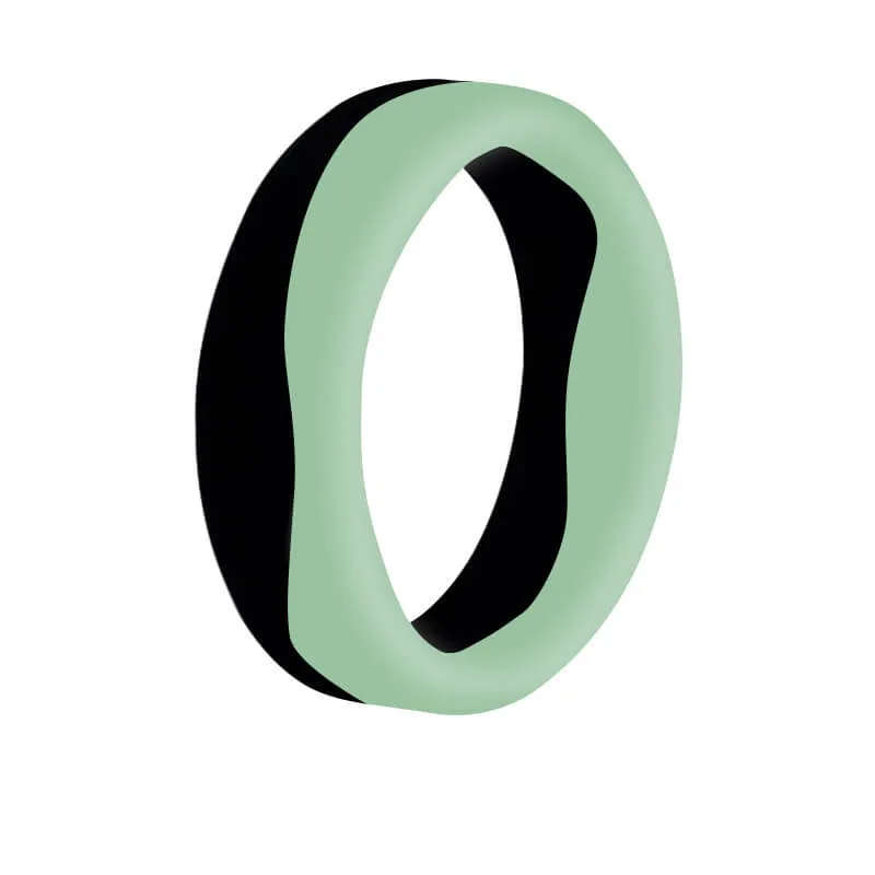 Classic Two-Tone Silicone Ring sold by GTHIC product image thumbnail 5