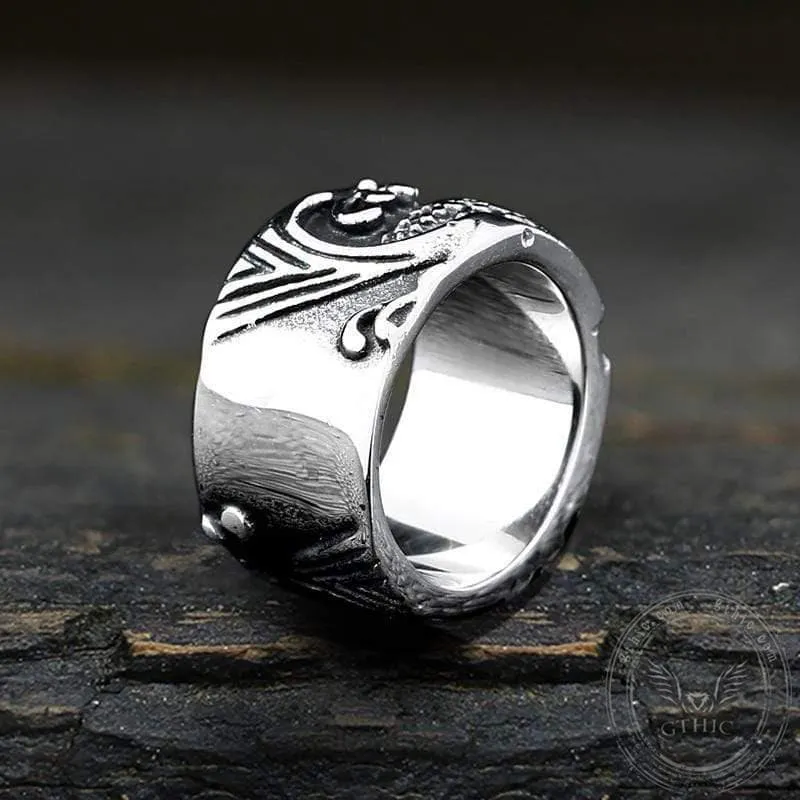 Relief Fish Sterling Silver Ring sold by GTHIC product image thumbnail 3