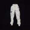 Men's Side Zip Reflective Cargo Pants sold by GTHIC