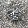 Skull Gathering Stainless Steel Ring sold by GTHIC