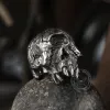 Greek Mythology Cyclops Skull Stainless Steel Ring sold by GTHIC