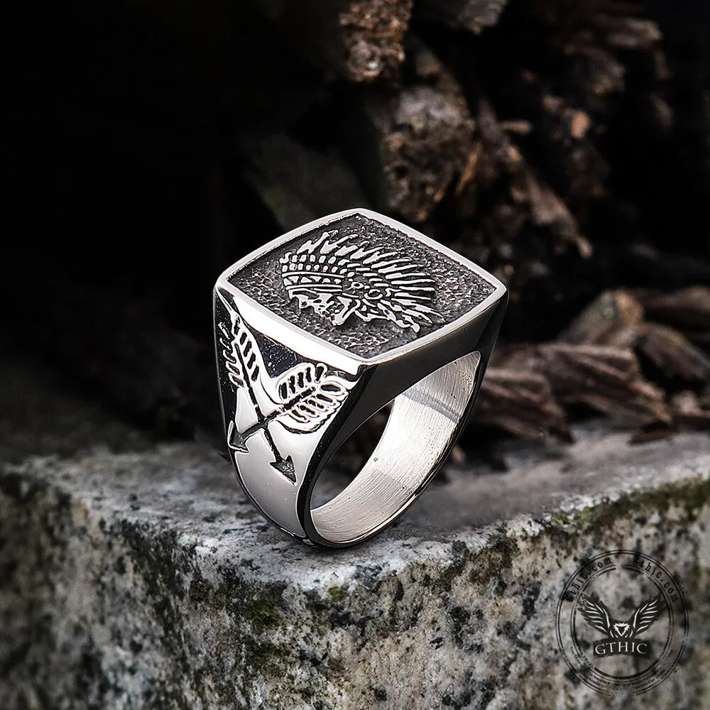 Indian Stainless Steel Skull Ring sold by GTHIC product image thumbnail 4