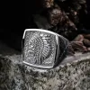 Indian Stainless Steel Skull Ring sold by GTHIC