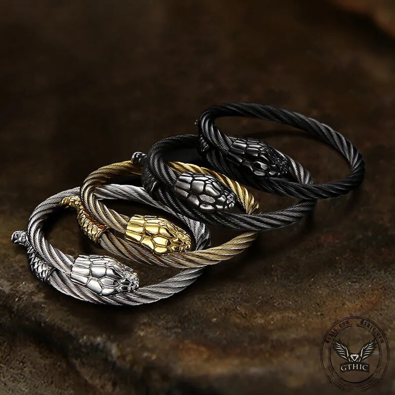 Snake Stainless Steel Animal Bracelet sold by GTHIC product image thumbnail 3