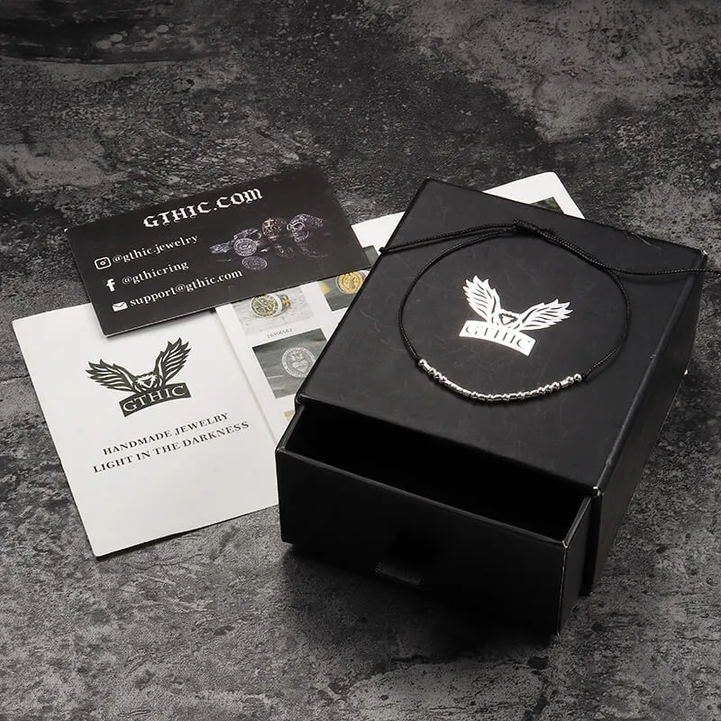 Fuck Love Morse Code Sterling Silver Bracelet sold by GTHIC product image thumbnail 5