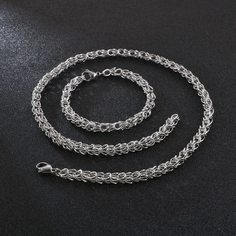 Crown Chain Stainless Steel Necklace sold by GTHIC product image thumbnail 5