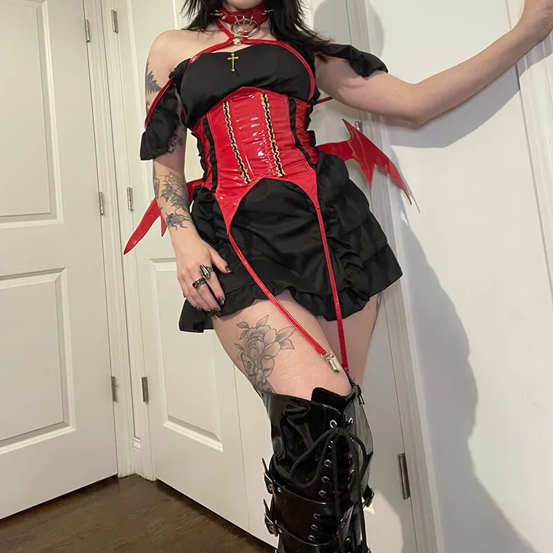 Devil Wing Maid Lolita Dress sold by GTHIC product image thumbnail 3