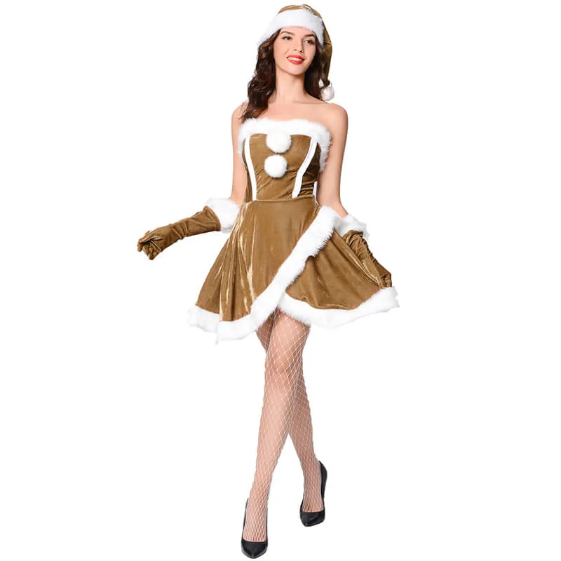 Women’s Santa A-line Christmas Dress sold by GTHIC product image thumbnail 4