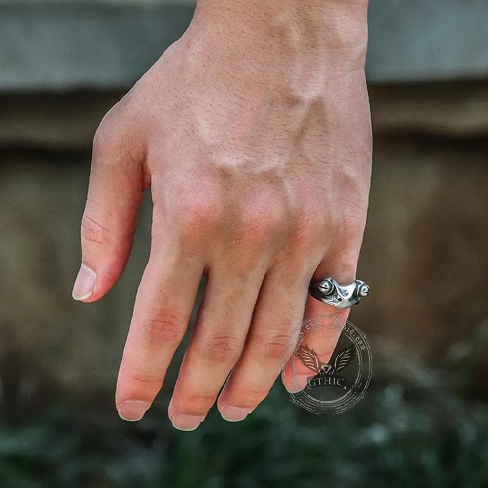 Rango Chameleon Stainless Steel Ring sold by GTHIC product image thumbnail 2