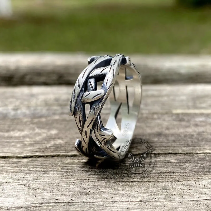 Thistles and Thorns Sterling Silver Ring sold by GTHIC product image thumbnail 4