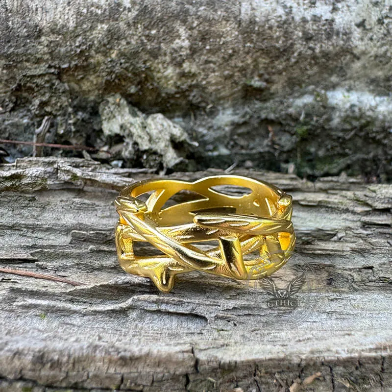 Thistles and Thorns Sterling Silver Ring sold by GTHIC product image thumbnail 5