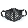 Rivet Leather Pun Half Facemask sold by GTHIC