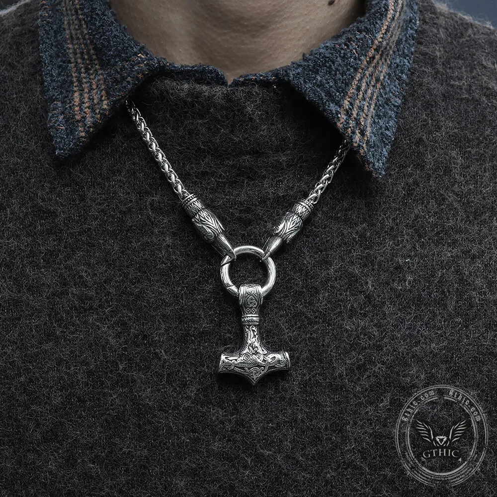 Raven & Hammer Stainless Steel Necklace sold by GTHIC product image thumbnail 2
