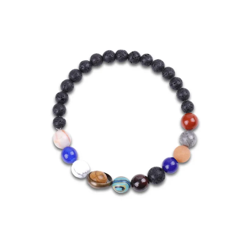 Solar System Natural Stone Beaded Bracelet sold by GTHIC product image thumbnail 4