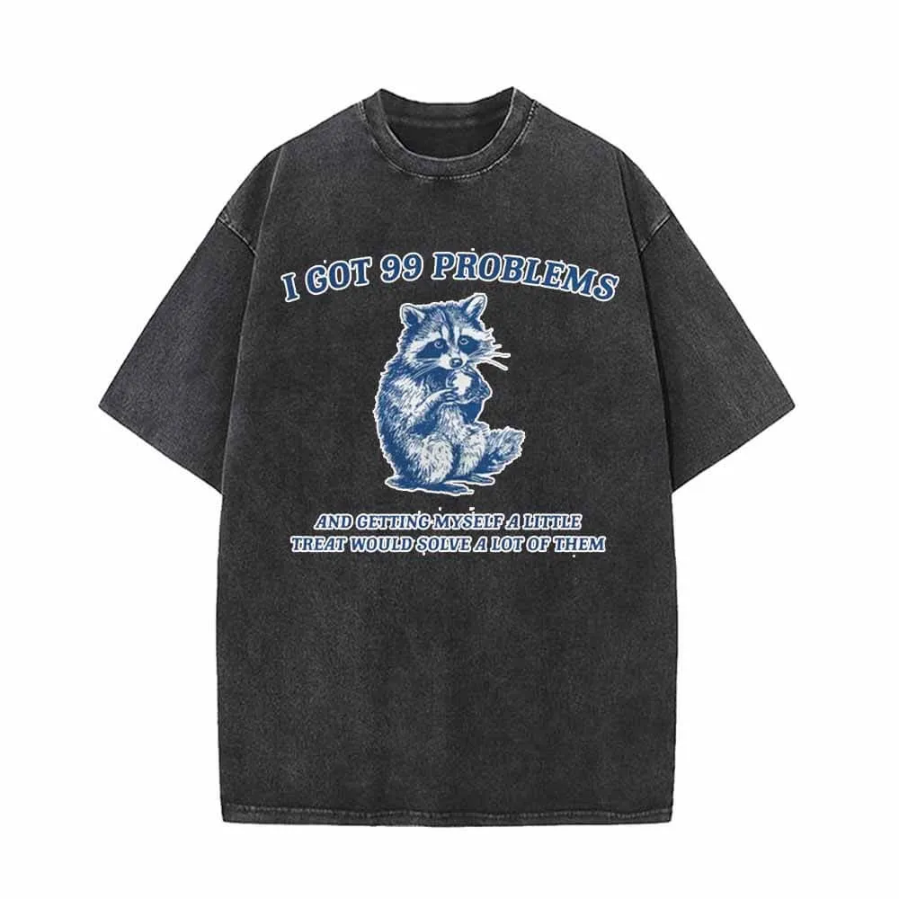 I Got 99 Problems Vintage Washed T-shirt sold by GTHIC