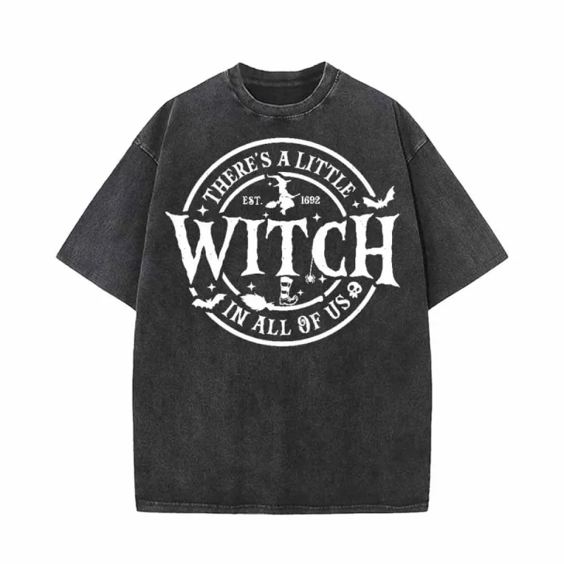 Witch Sayings Vintage Washed T-shirt sold by GTHIC