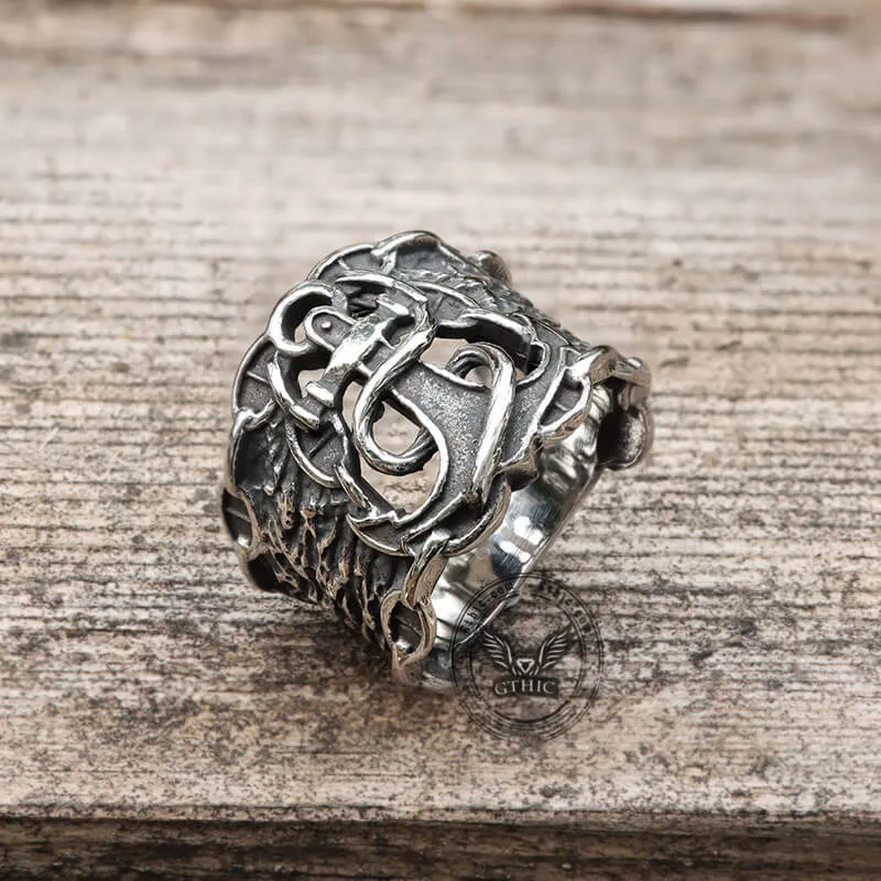 Sailor Anchor Stainless Steel Marine Ring sold by GTHIC product image thumbnail 5