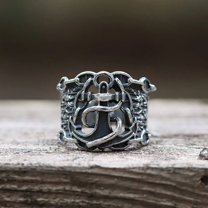 Sailor Anchor Stainless Steel Marine Ring sold by GTHIC