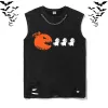 Vintage Washed Pumpkin Eat Ghosts Vest Top sold by GTHIC