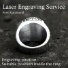 Thor's Hammer Rune Stainless Steel Viking Ring sold by GTHIC