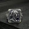 Indian Portrait Sterling Silver Ring sold by GTHIC