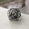 Indian Portrait Sterling Silver Ring sold by GTHIC