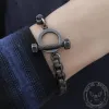 Retro Chain Stainless Steel Dumbbell Bracelet sold by GTHIC