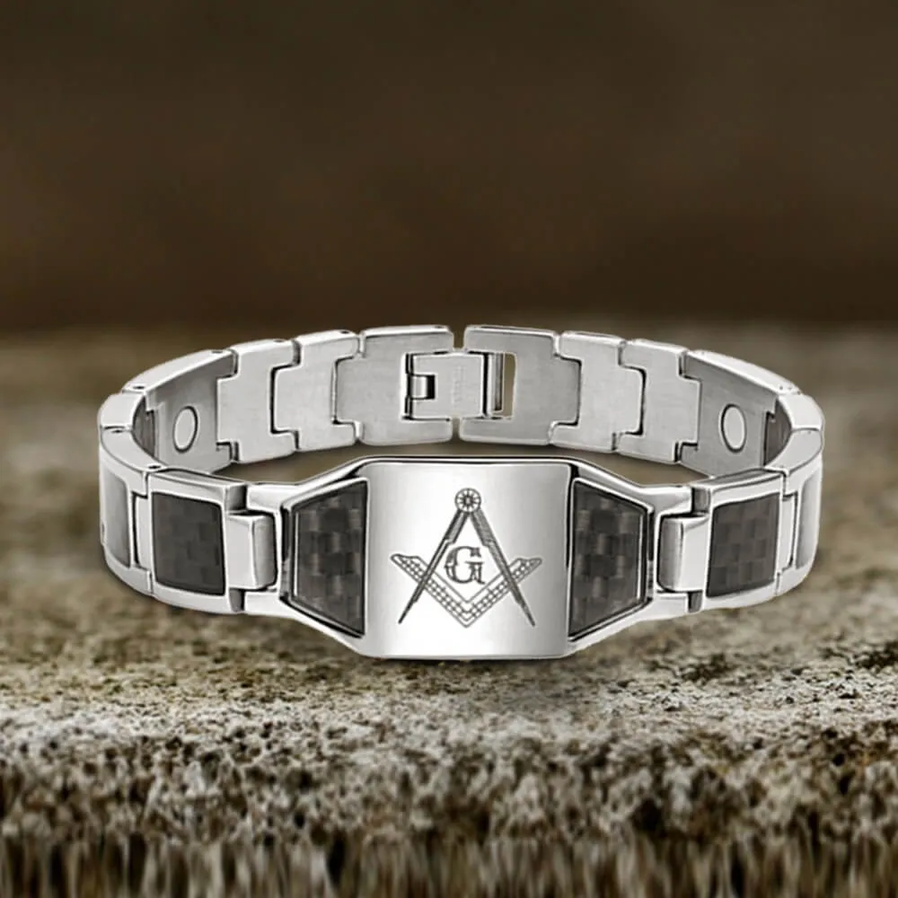 AG Fiber Germanium Stone Stainless Steel Bracelet sold by GTHIC product image thumbnail 4