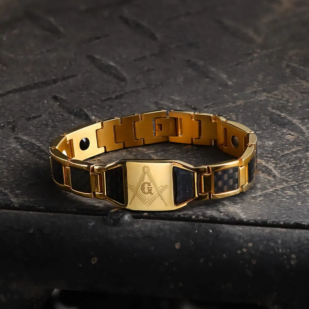 AG Fiber Germanium Stone Stainless Steel Bracelet sold by GTHIC product image thumbnail 5