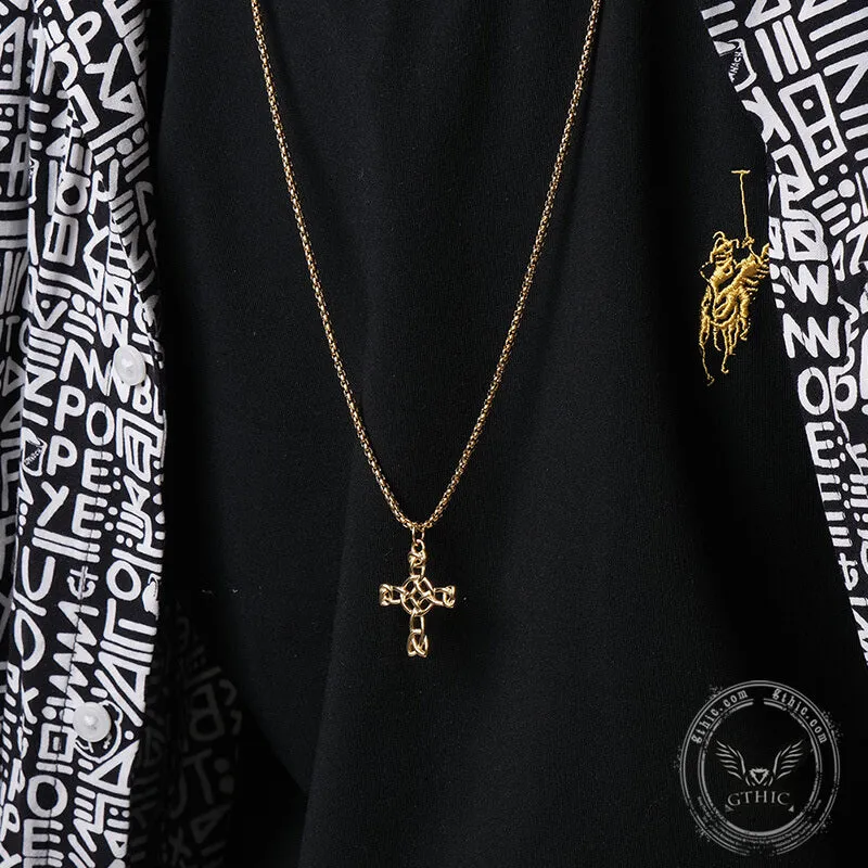 Celtic Cross Stainless Steel Viking Pendant sold by GTHIC product image thumbnail 2