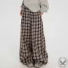 Vintage High Waist Plaid Design pants sold by GTHIC