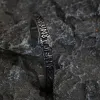 Celtic Knot Mjolnir Runes Stainless Steel Viking Bracelet sold by GTHIC