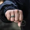 Skull Cross Stainless Steel Spinner Ring sold by GTHIC