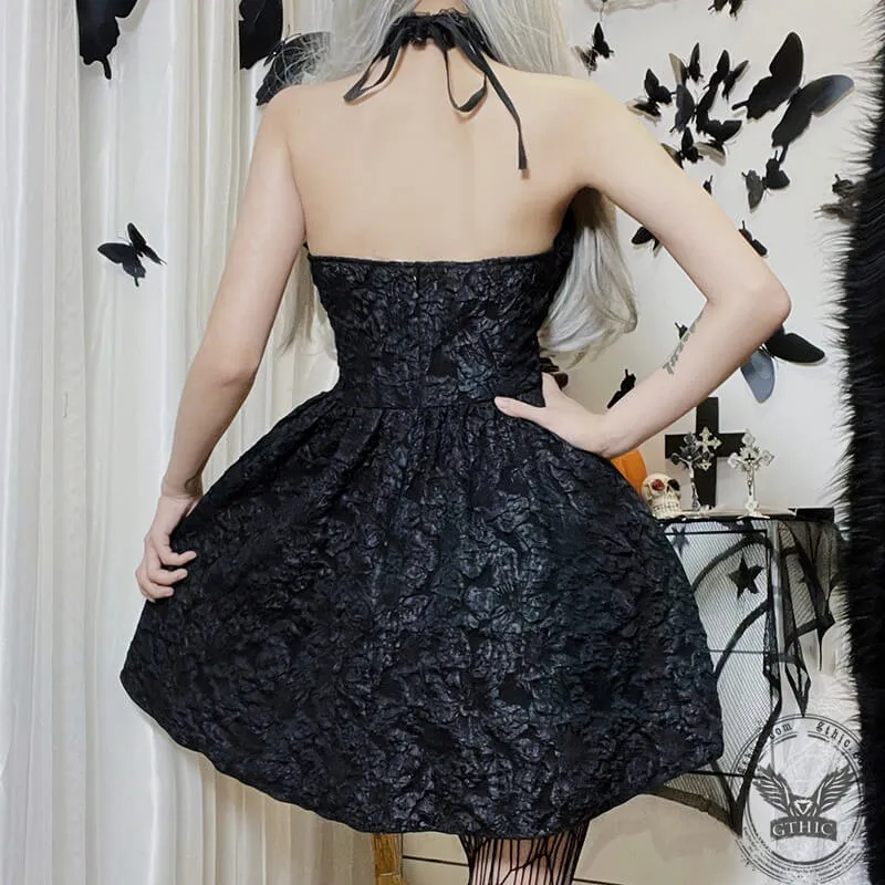 Gothic Lace Halter Lolita Dress sold by GTHIC product image thumbnail 3