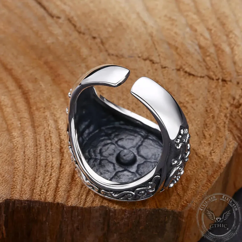 Snowflake Sterling Silver Open Ring sold by GTHIC product image thumbnail 4