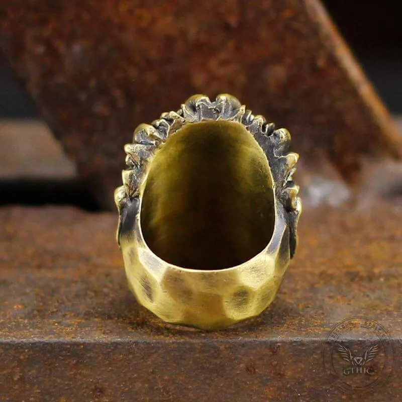 Warrior Chi You Brass Mythology Ring sold by GTHIC product image thumbnail 3