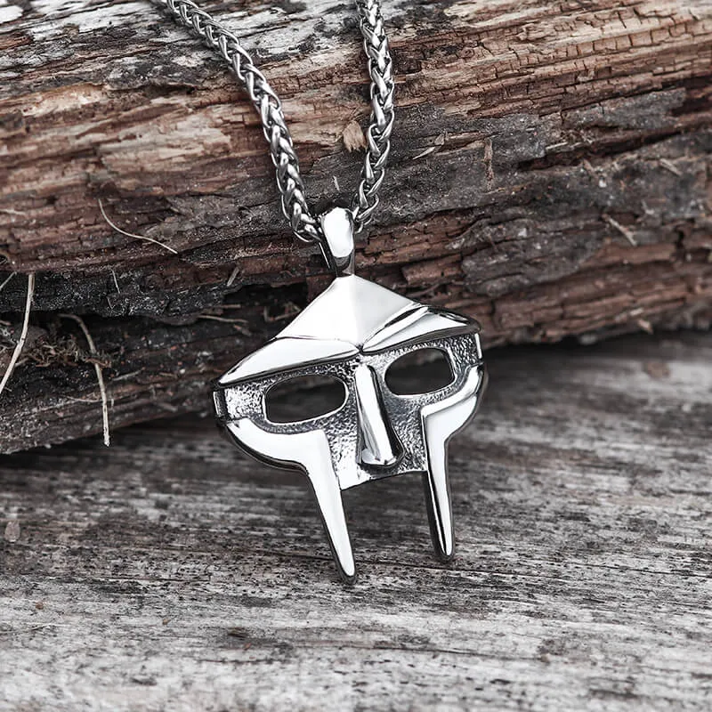 MF DOOM Mask Stainless Steel Pendant sold by GTHIC product image thumbnail 3