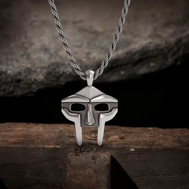 MF DOOM Mask Stainless Steel Pendant sold by GTHIC product image thumbnail 4